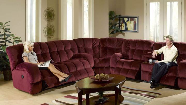 Dark Brown Sofa Set For Relaxing